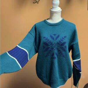 Snowflake Winter Sweater